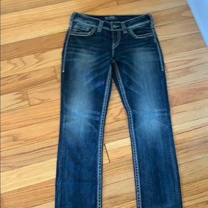 Silver Suki straight jeans
